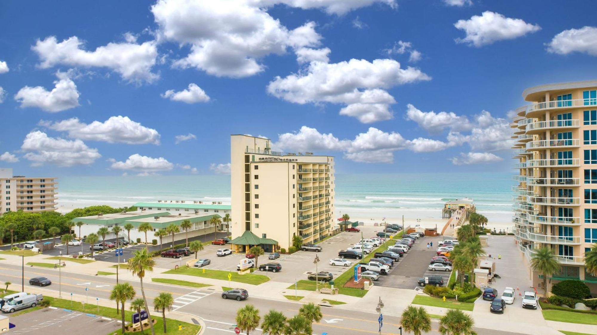 Ocean Views From Your Private Balcony! Sunglow Resort 606 By Brightwild Daytona Beach Shores Ngoại thất bức ảnh