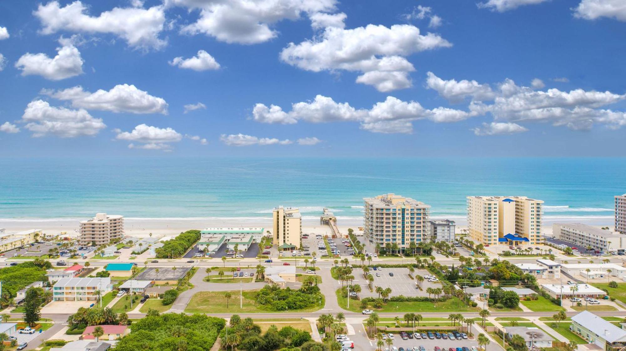 Ocean Views From Your Private Balcony! Sunglow Resort 606 By Brightwild Daytona Beach Shores Ngoại thất bức ảnh