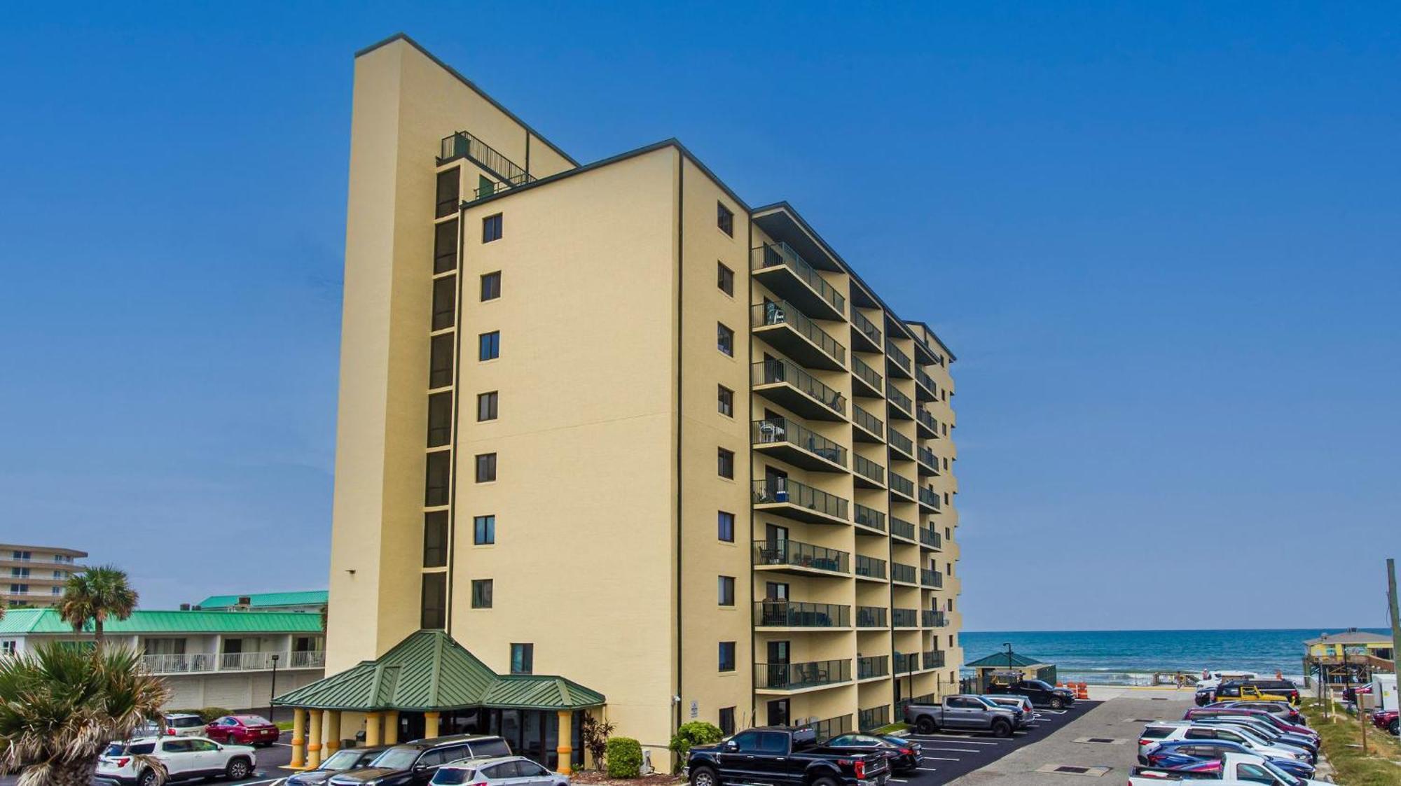 Ocean Views From Your Private Balcony! Sunglow Resort 606 By Brightwild Daytona Beach Shores Ngoại thất bức ảnh