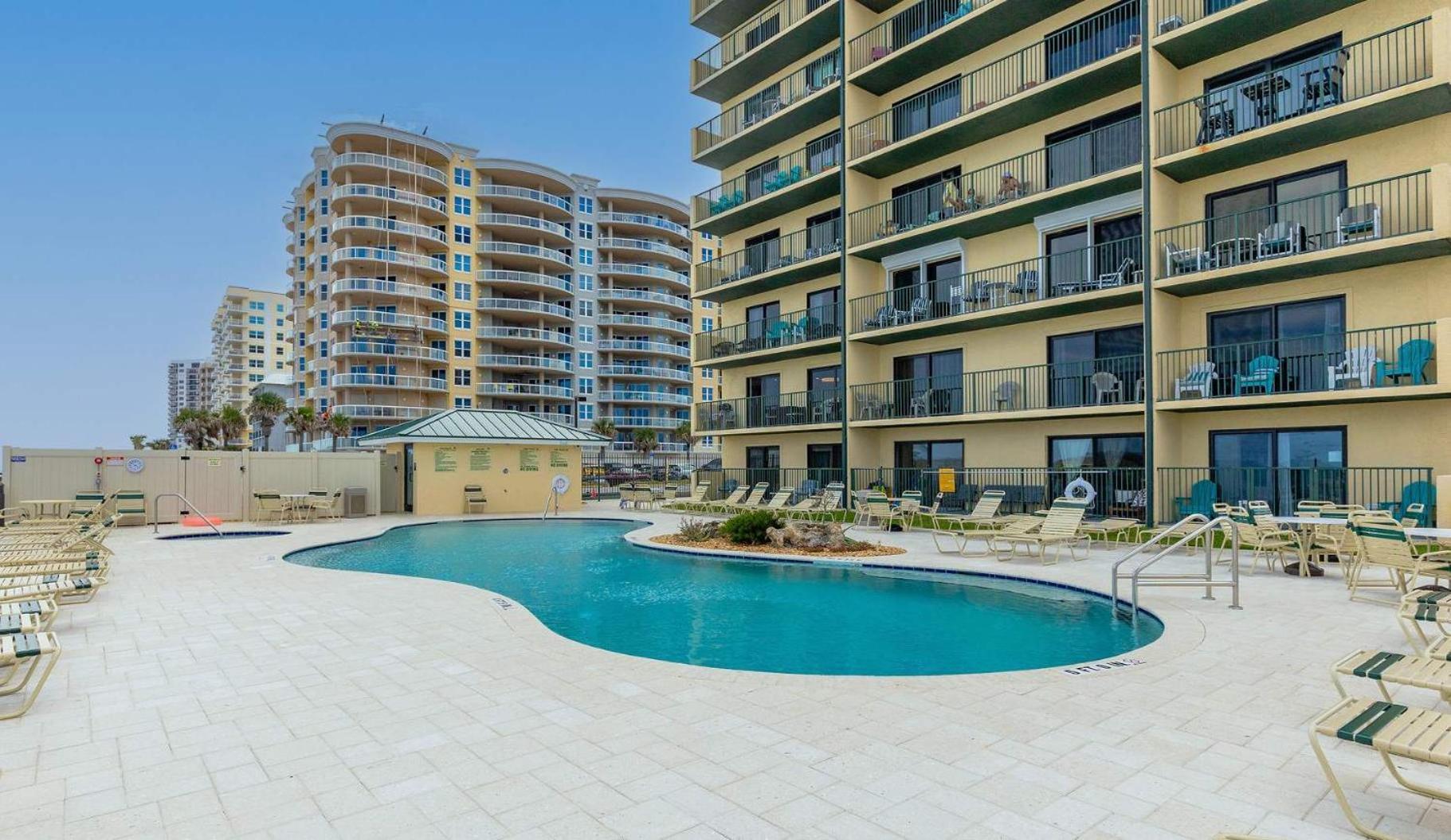 Ocean Views From Your Private Balcony! Sunglow Resort 606 By Brightwild Daytona Beach Shores Ngoại thất bức ảnh